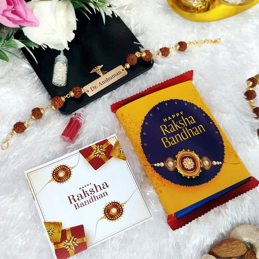 Profession-Themed Brass Rakhi Combo (Doctor, CA, Advocate)