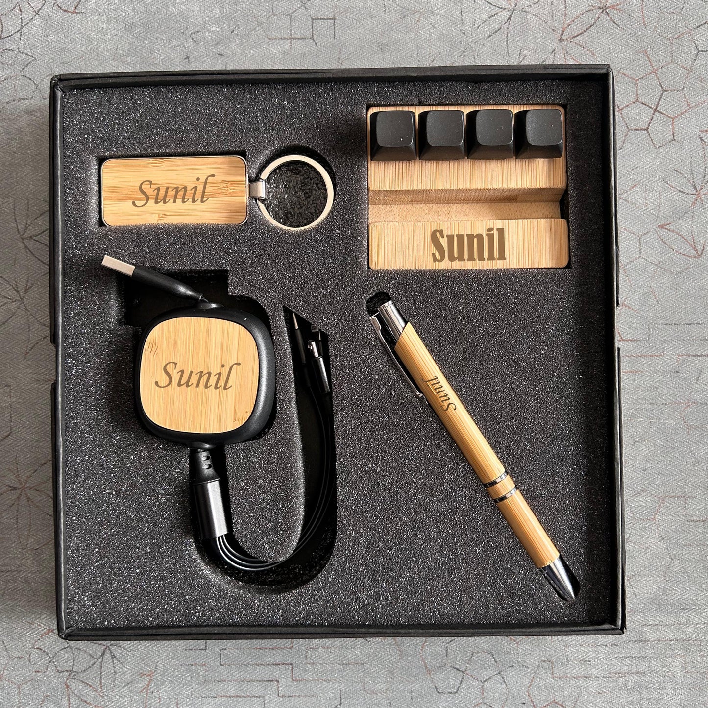 Premium Bamboo Corporate Gift Combo