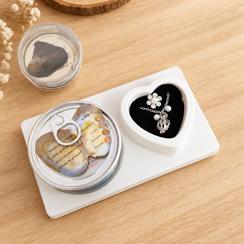 Sea Shell Pendant, Ring & Earrings Set – Personalix Store