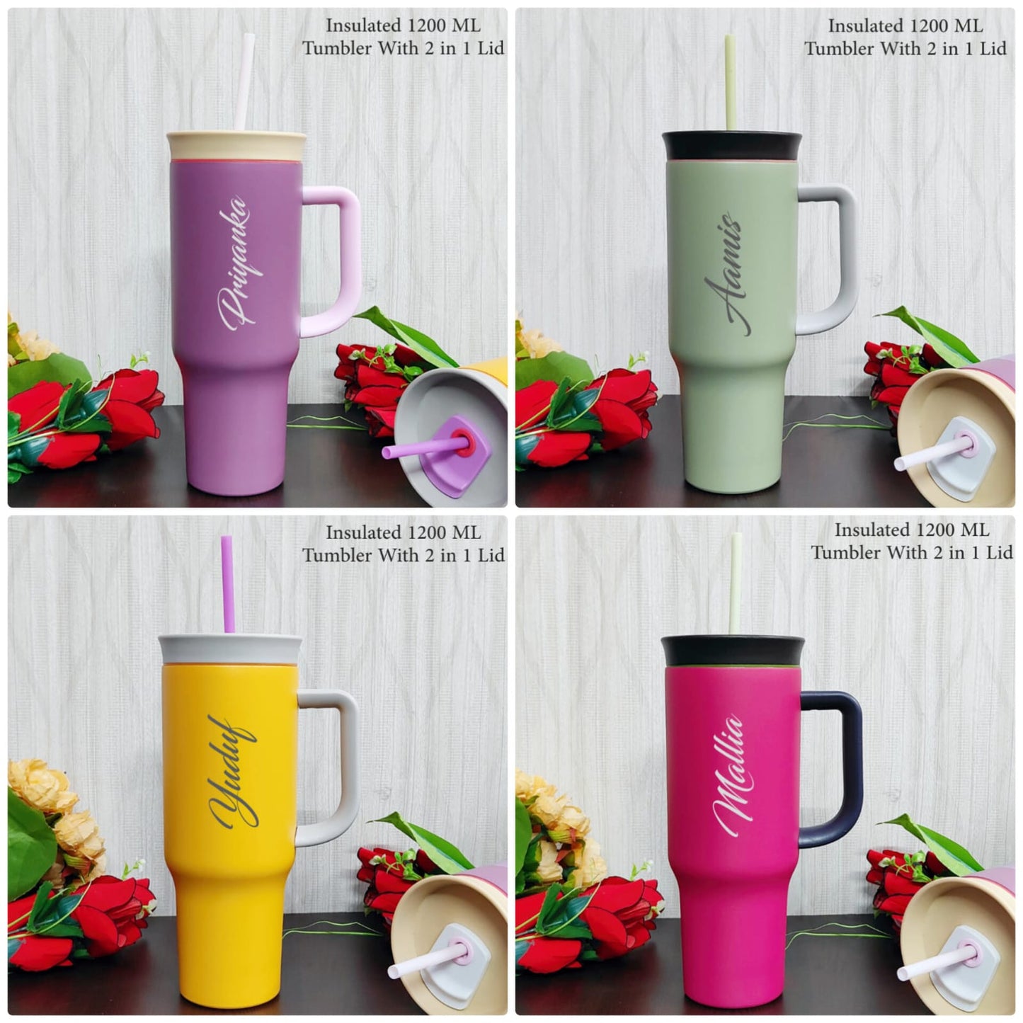 Personalized Insulated 2-in-1 Tumbler (1200 ML)