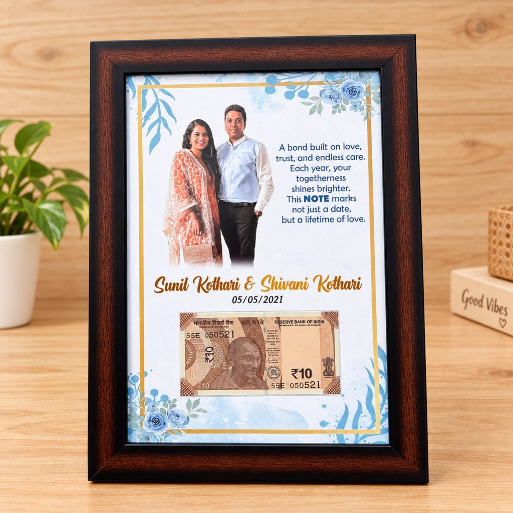 Currency Dated Frame – A Timeless Memory in a Frame