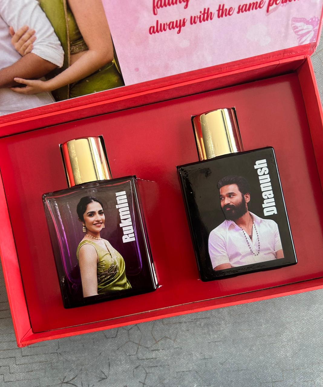 Personalized Couple Perfume Gift Set