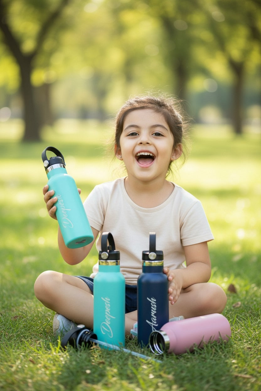 Personalized Premium Vacuum Straw Sipper
