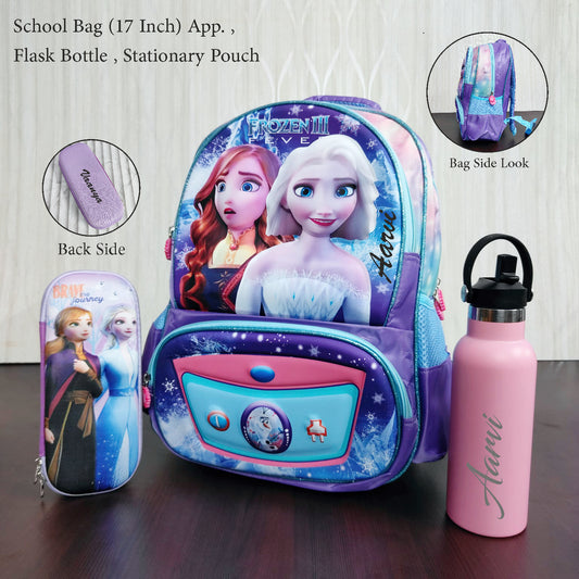 Personalized 3 In 1 School Bag Combo