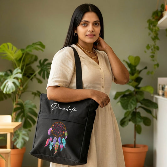 Personalized Premium Canvas Tote Bag