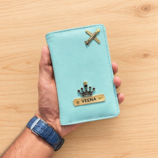 Personalized Pastel Passport Cover