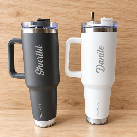 Personalized Smart Reminder Tumbler – 1200ml (App Enabled)