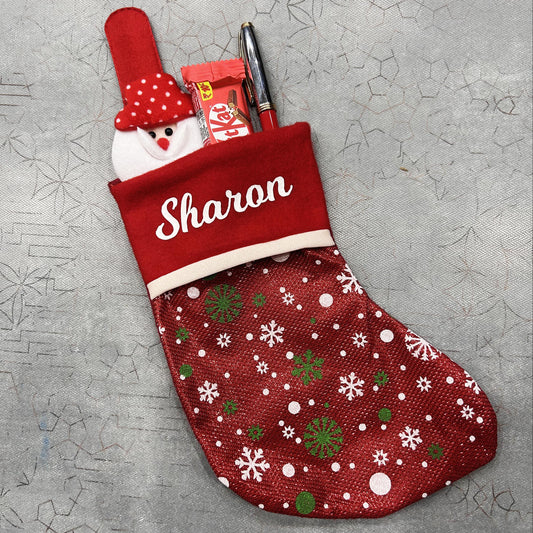 Christmas Special Personalized Stocking Gift Hamper