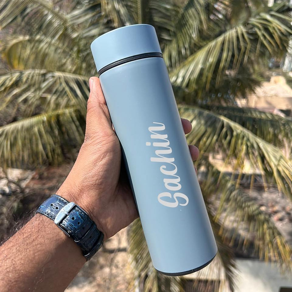 Personalized Hot & Cold LED Flask (500 ML)