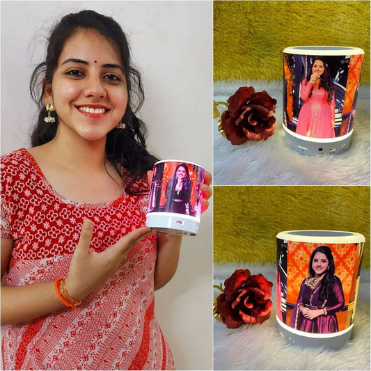 Personalized Multifunctional Bluetooth Speaker & LED Lamp