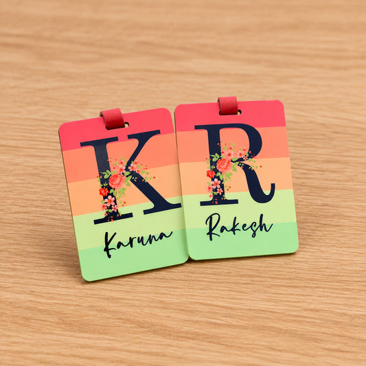 Personalized Sublimation MDF Luggage & Bag Tags