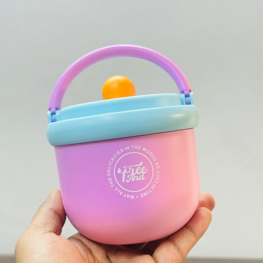 Premium 500ml Insulated Stainless Steel Meal Box & Soup Bowl
