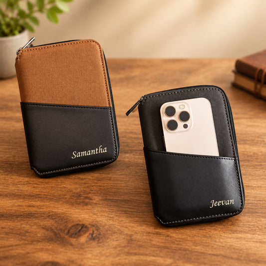 Personalized Premium Henry Travel Wallet