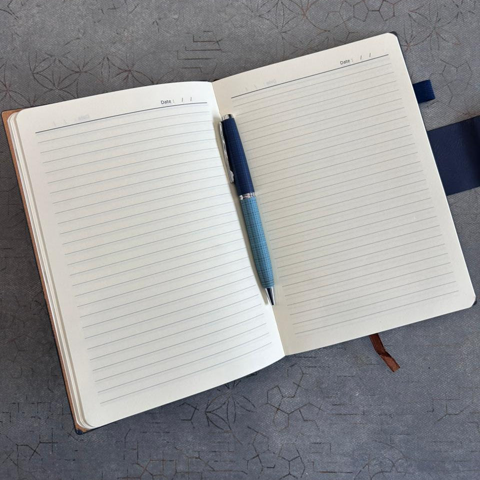 Personalized Premium Markon Diary & Pen Set