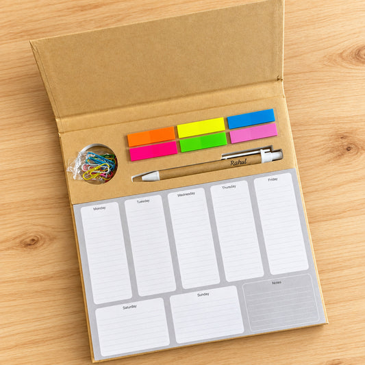 Personalized Premium Weekly Organisers