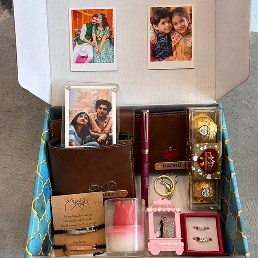 Personalized Couple's 10-in-1 Mega Gift Set