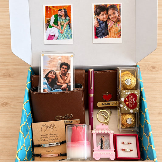 Personalized Couple's 10-in-1 Mega Gift Set