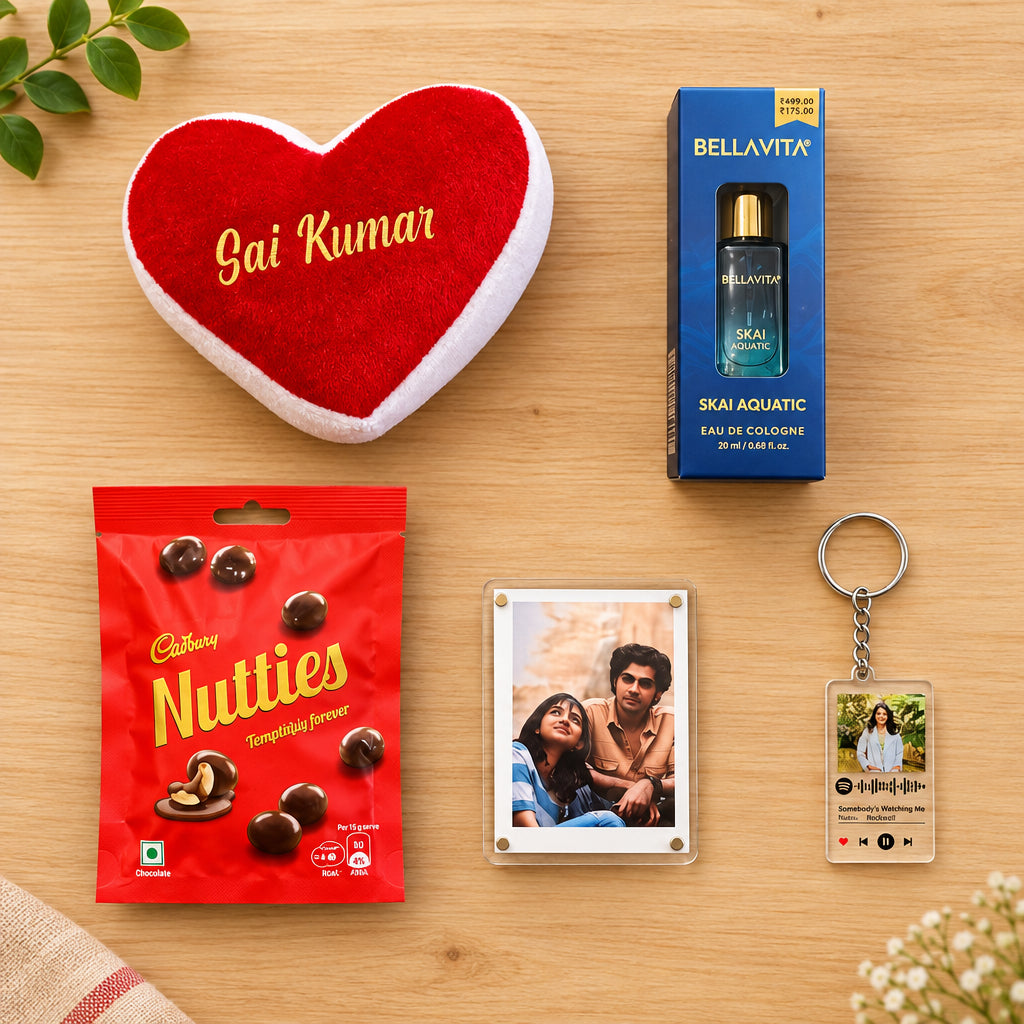 Personalized 5 Senses Gift Set