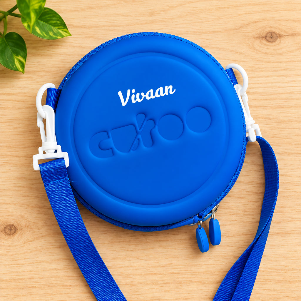 Premium Stylish EVA Sling Bag for Kids with Fun Jibbitz