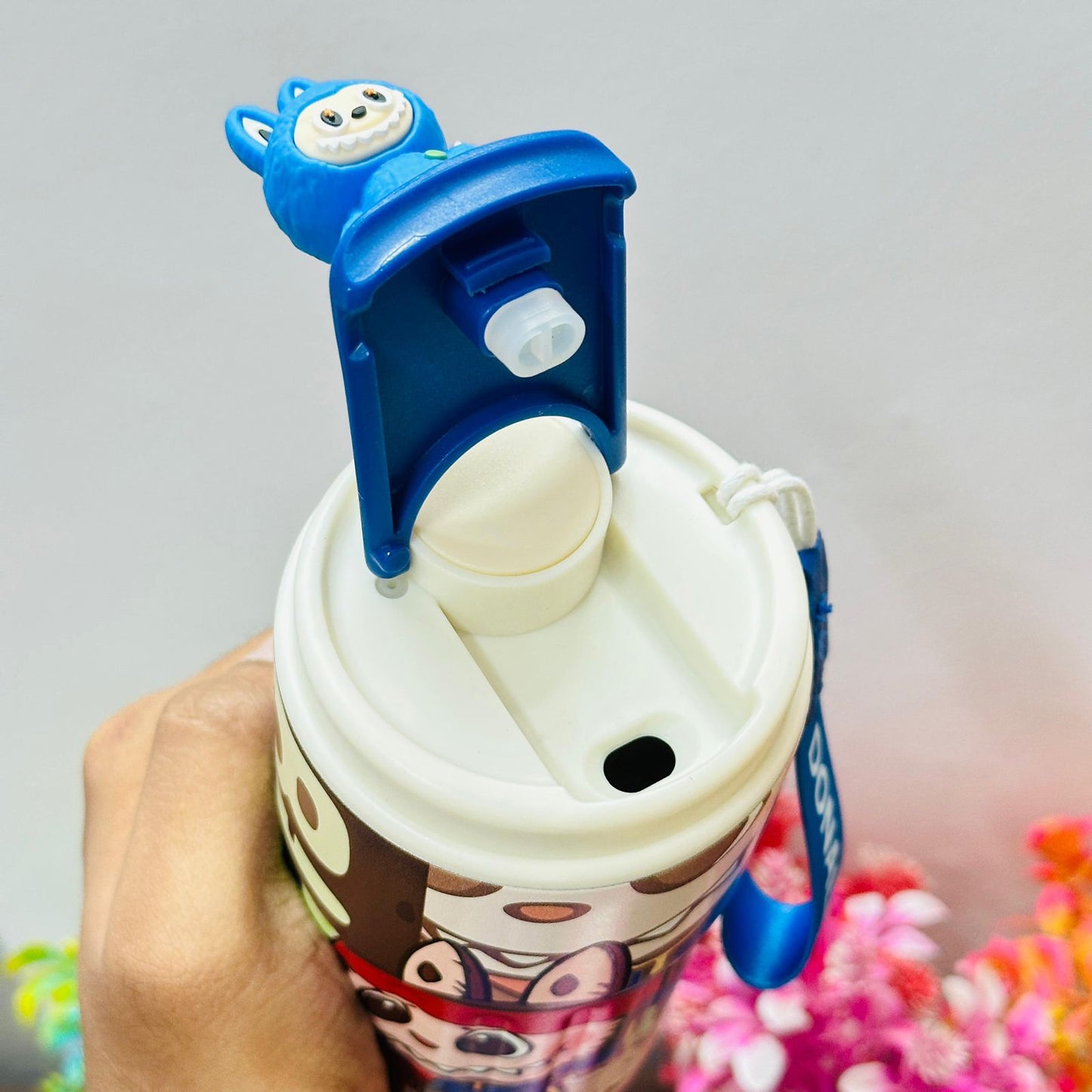 400ml Insulated Stainless Steel Labubu Coffee Mug