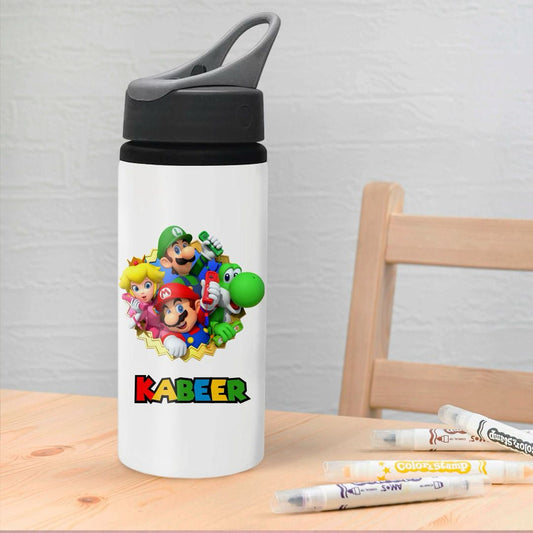 Personalized 600ml Sipper Bottle
