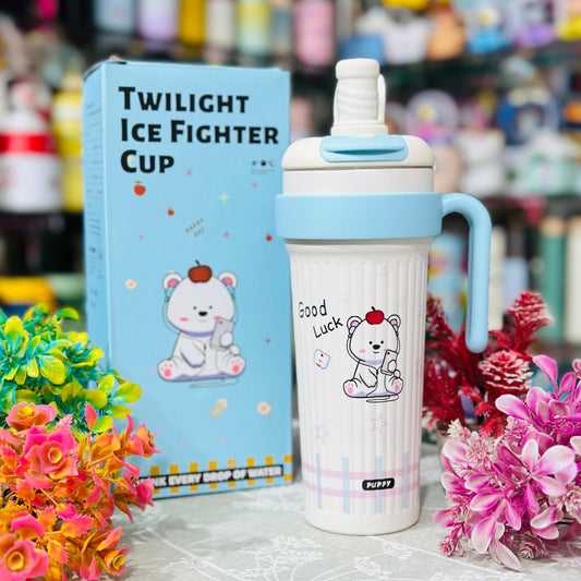 750ml Insulated Stainless Steel Tumbler with Grab Handle