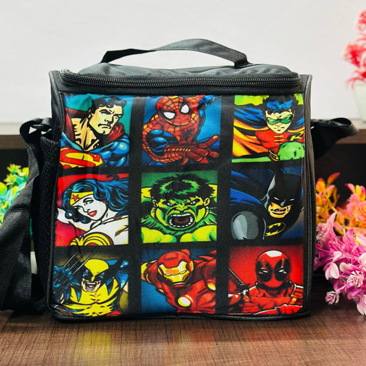 Insulated Lunch Bag | Spacious Washable Lunch Carrier with Sling Belt
