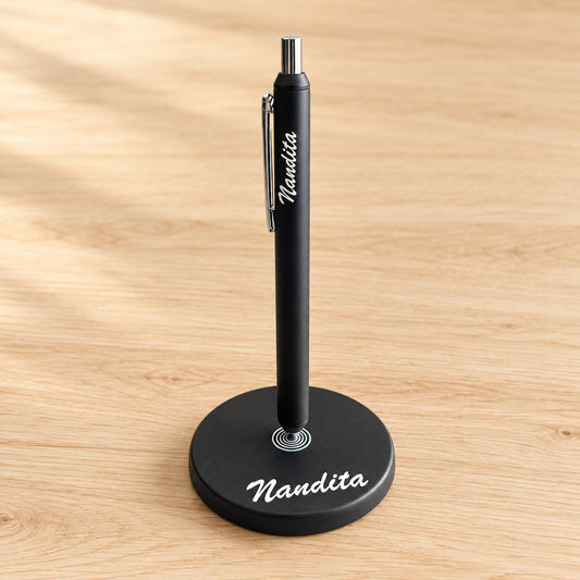 Personalized Levitating Pen with Magnetic Stand