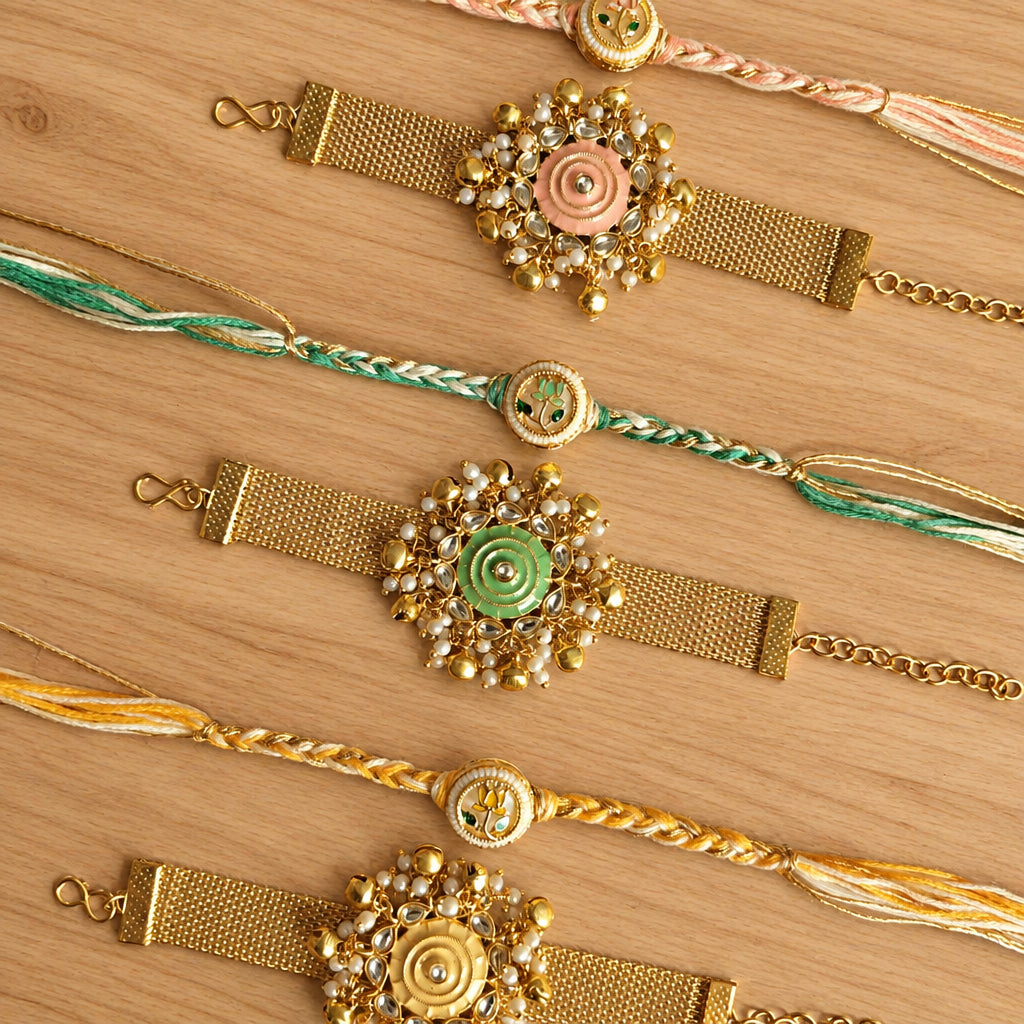 Exclusive Bhai Bhabhi Rakhi Set
