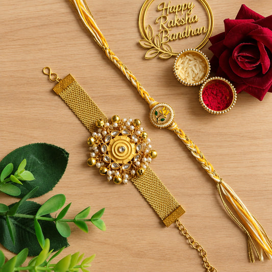 Exclusive Bhai Bhabhi Rakhi Set