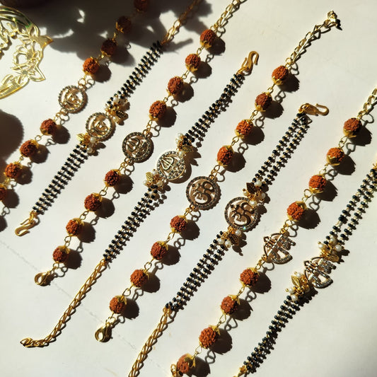 Traditional Bhai Bhabhi Rakhi Pair