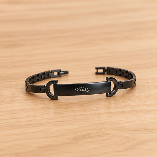 Personalised Brass Bracelet