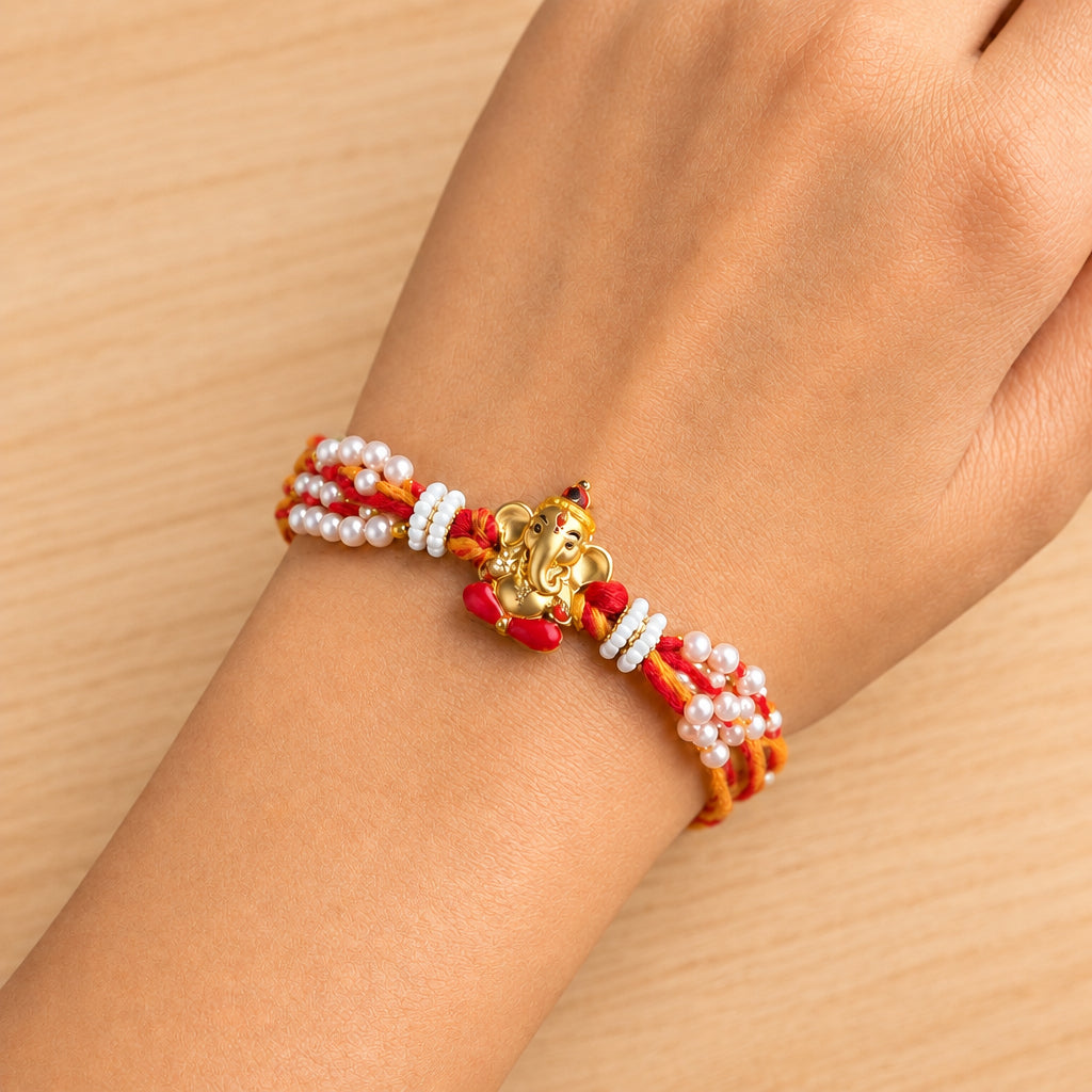 Ganpati Bappa Designer Rakhi