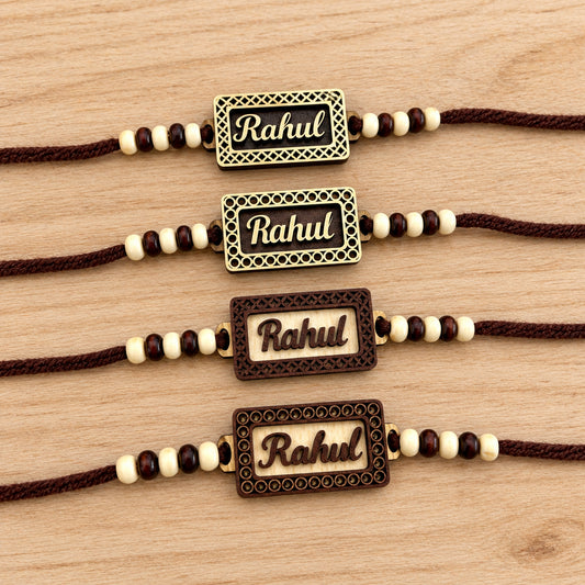Personalised MDF Rakhi