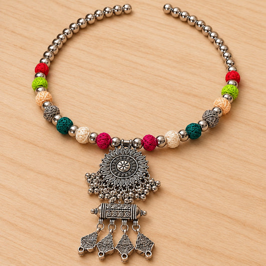 Traditional Hasli Necklace for Women – Navratri Special