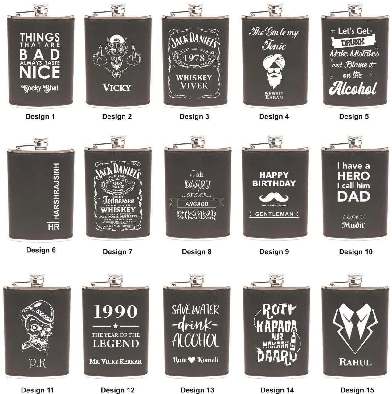 Personalised Hip Flask