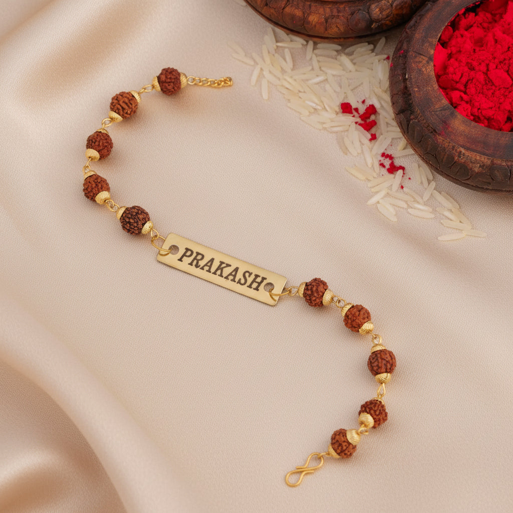 Personalized Rudraksh Bracelet