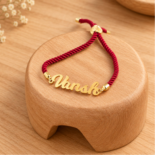 Adjustable Personalised Bracelet