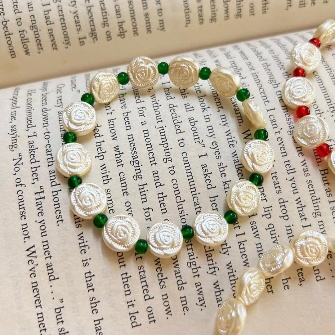 Rose Beads Bracelets
