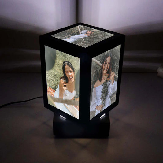 Revolving Lamp – Personalized Photo Gift