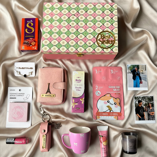 Luxury Personalised Gift Hamper for Women – Premium Trunk Box