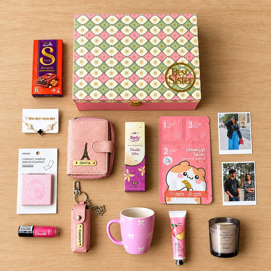 Luxury Personalised Gift Hamper for Women – Premium Trunk Box