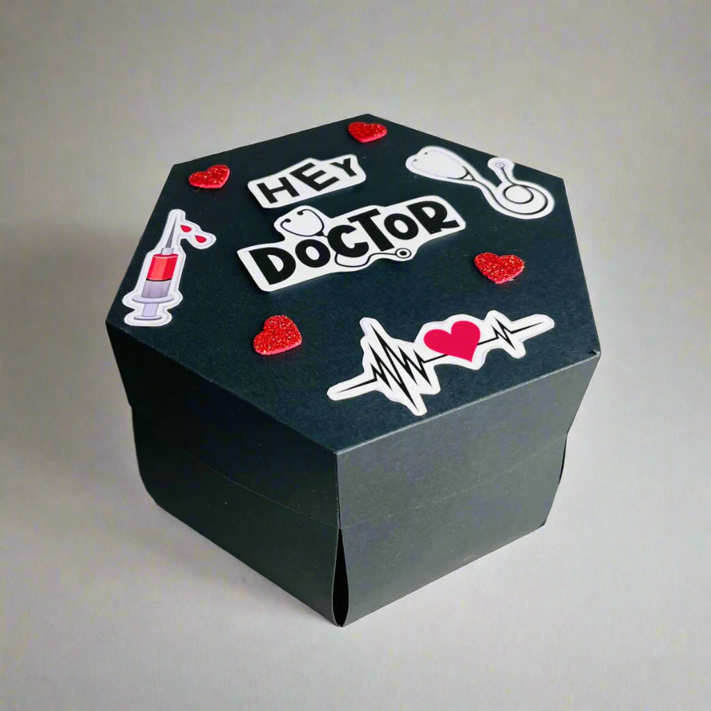Hexagon Handmade Customised Gift Box