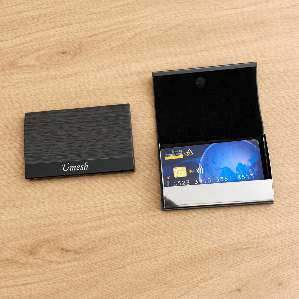 Personalized Card Holder – Sleek, Stylish & Functional