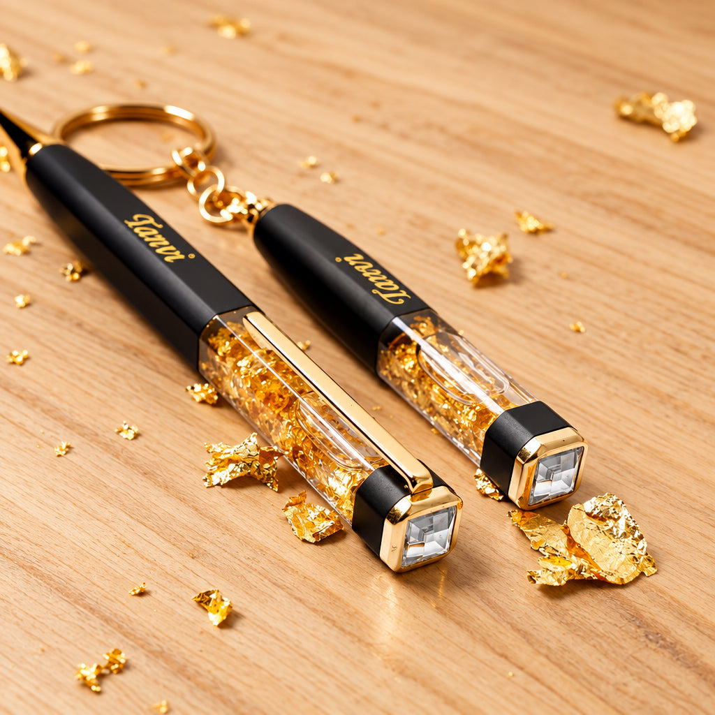 Personalized Keychain & Pen Set