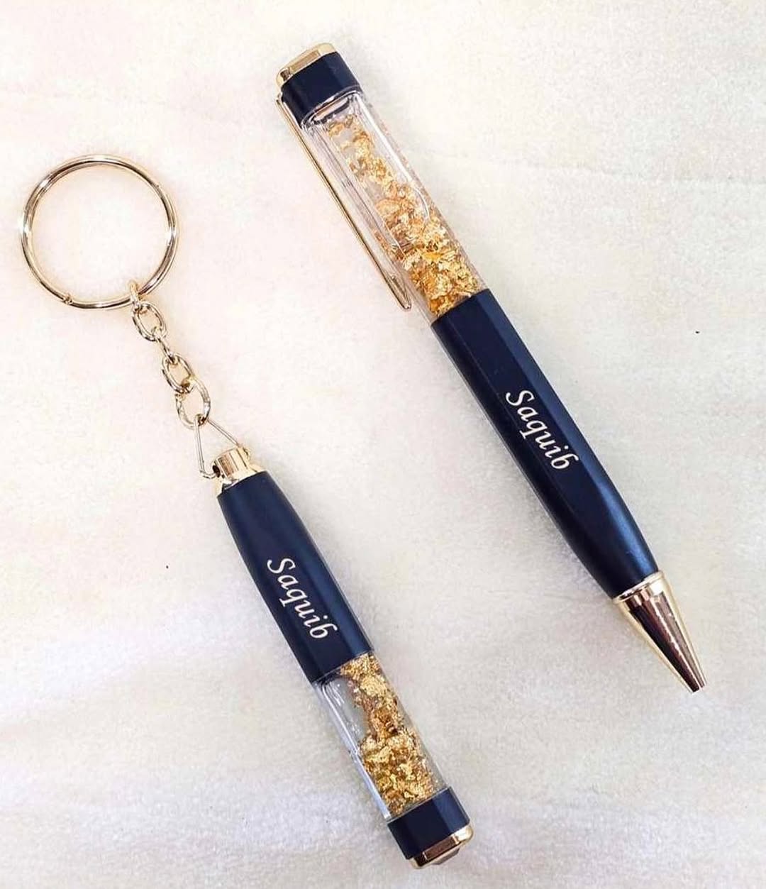 Personalized Keychain & Pen Set