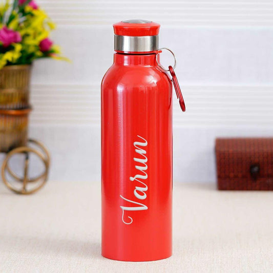 Personalized Premium Glossy Finish Steel Bottle