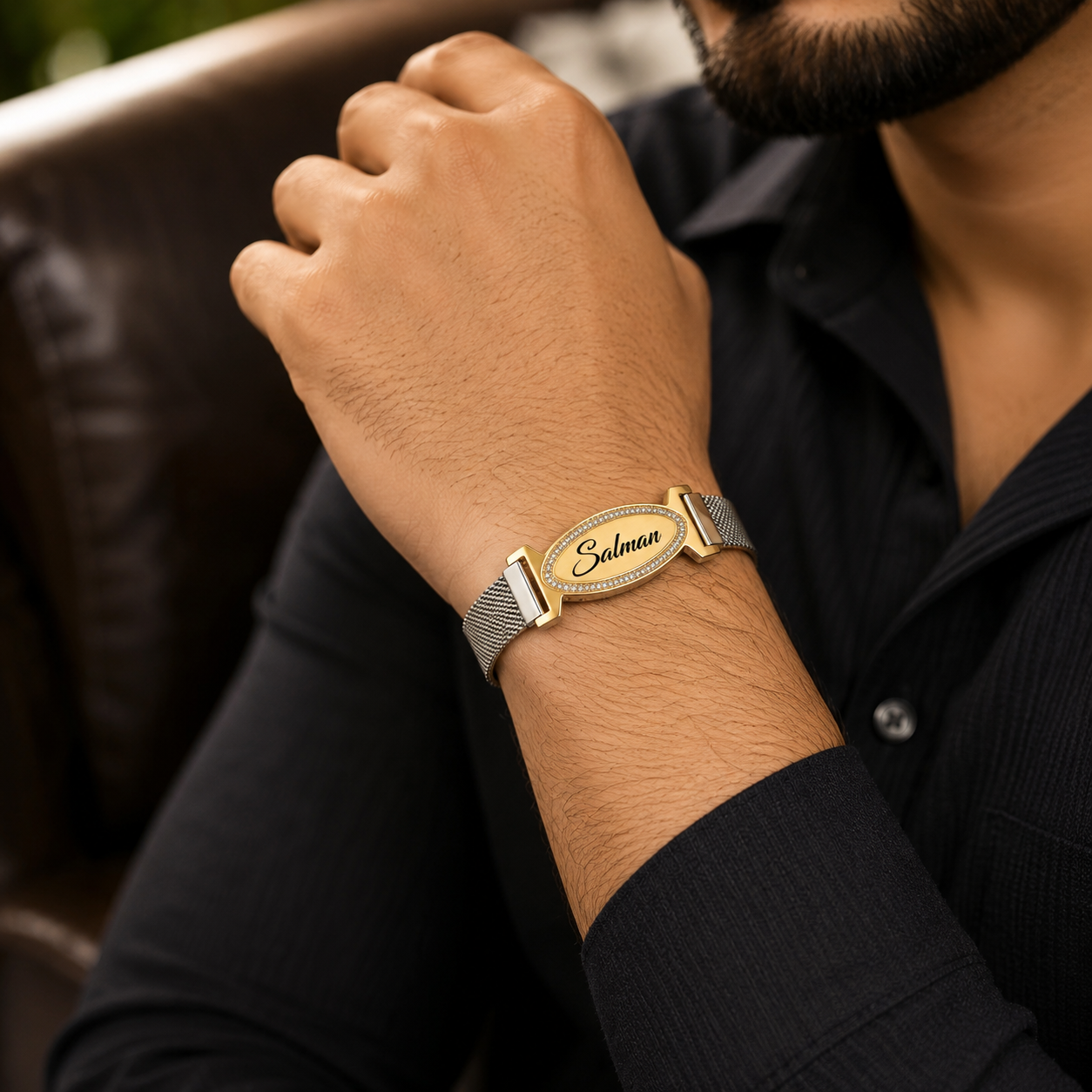 Men's Personalized Bracelet – Custom Name Jewellery