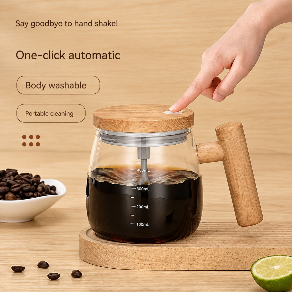 Personalized Coffee Frother Cup