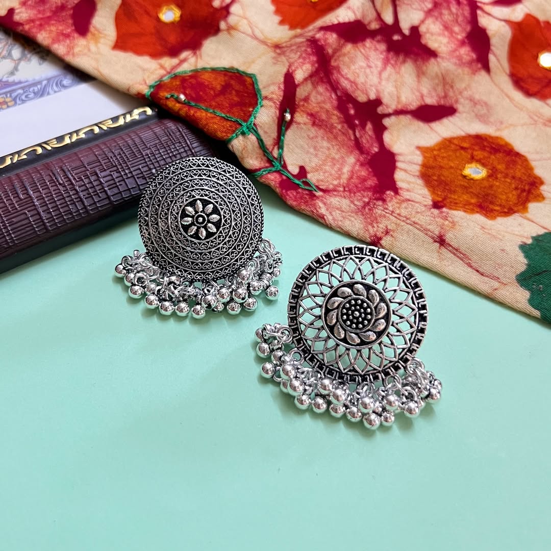 Silver Ghungroo Rings | Festive Edition